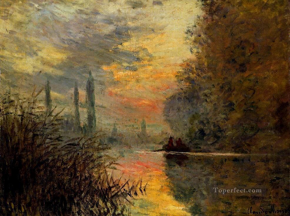 Evening at Argenteuil Claude Monet Oil Paintings